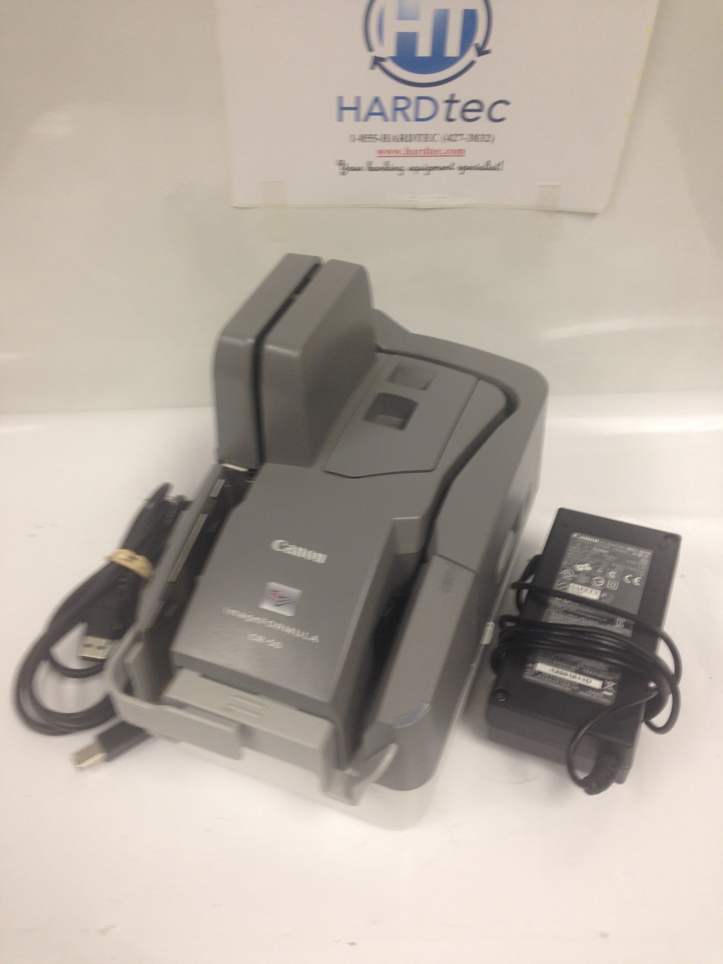 Canon CR50 Check processing imaging scanner HARD tec