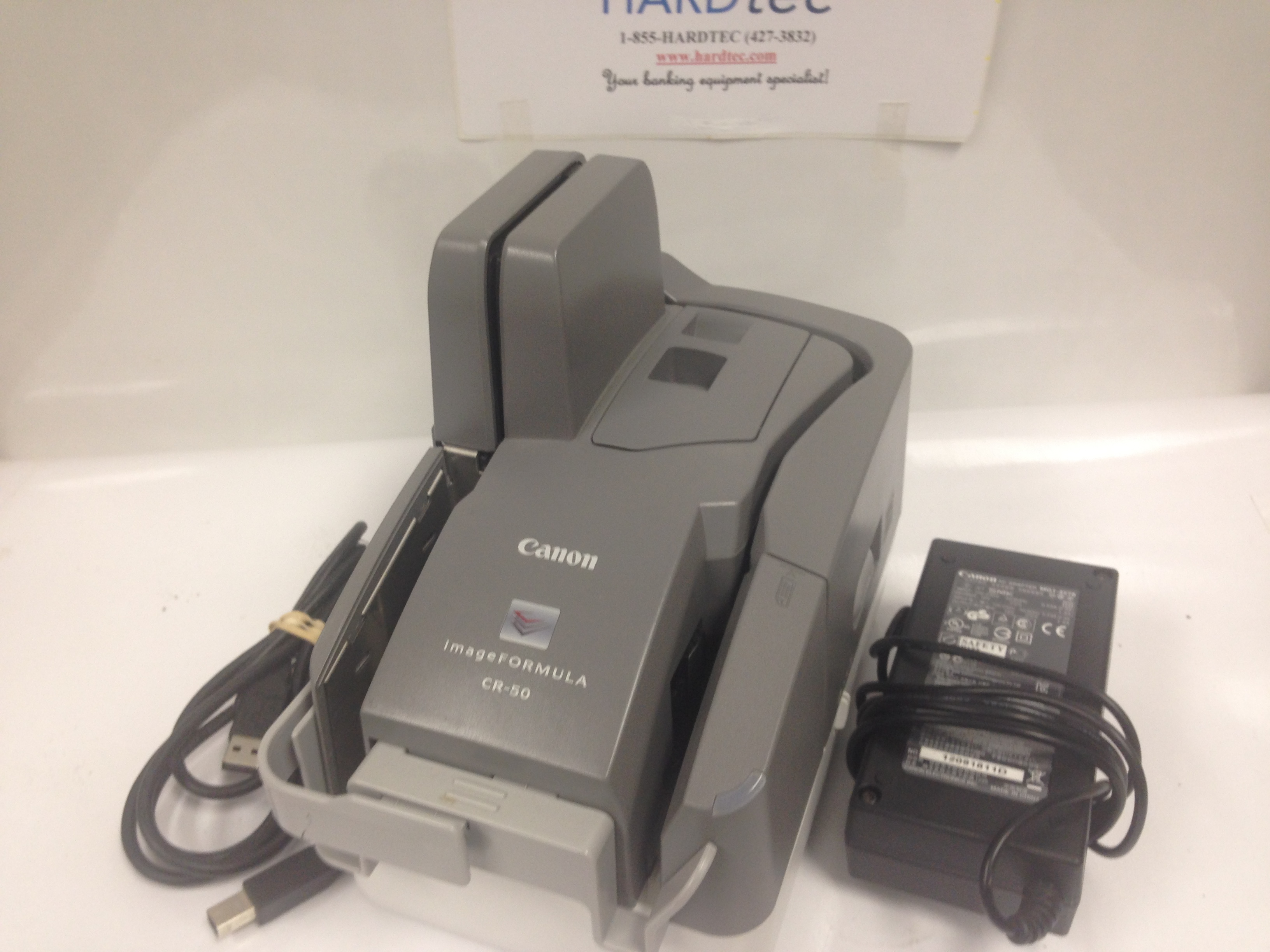 Canon CR50 Check processing imaging scanner HARD tec