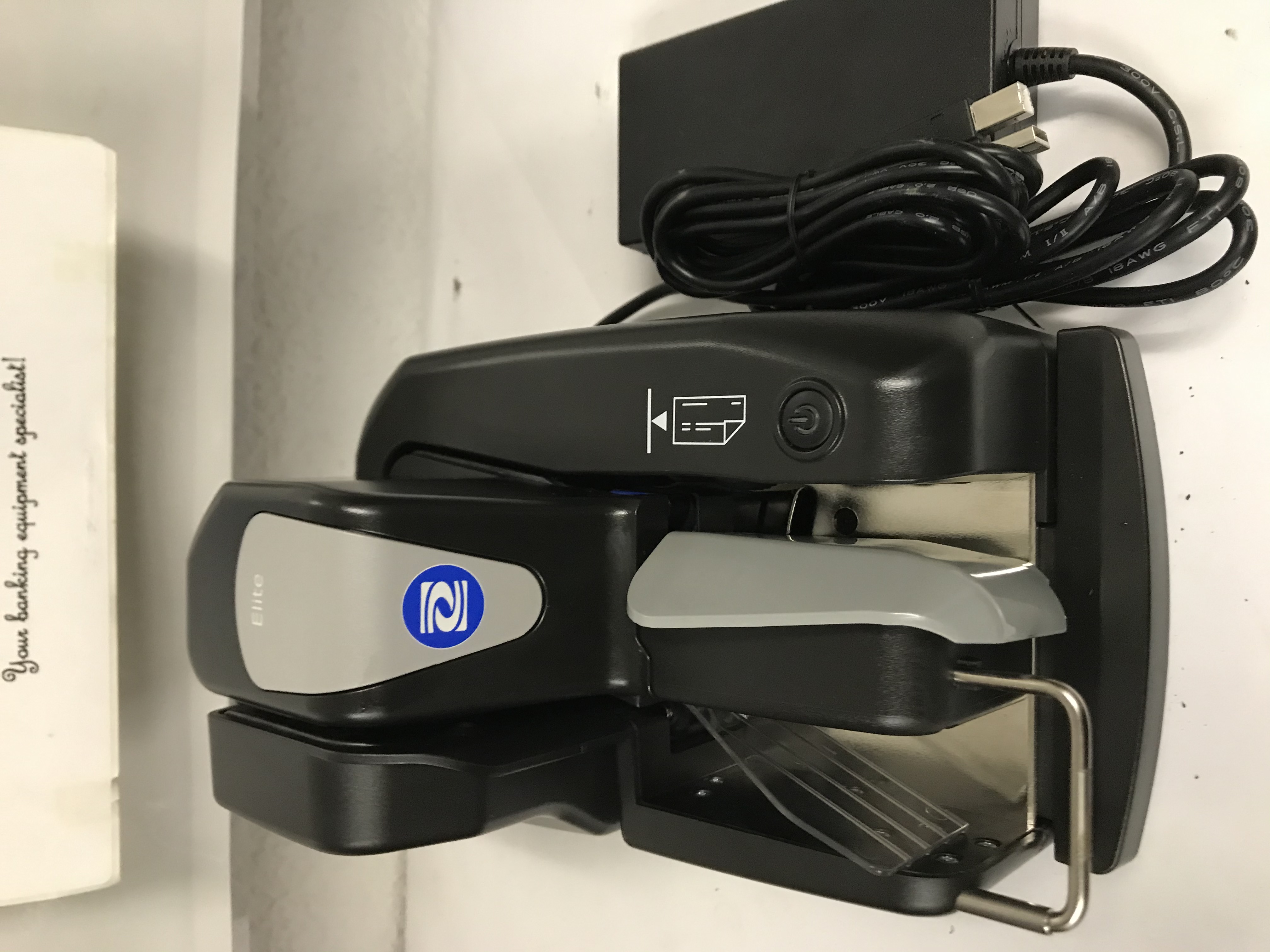 Burroughs Smartsource SSP1EliteM55 check scanner HARD tec