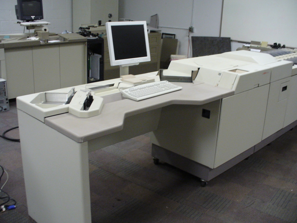 Unisys NDP300 DP500 Check Sorter HARD tec